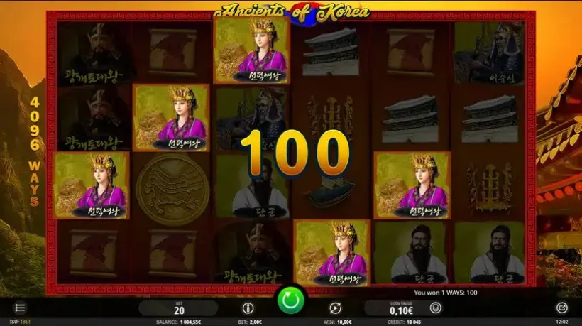Ancients of Korea slot screenshot 3