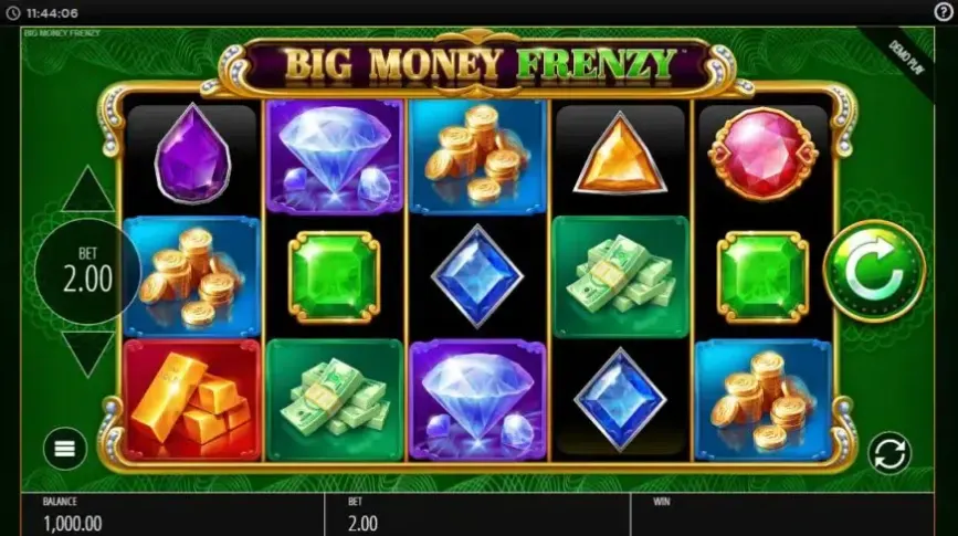 Big Money Frenzy slot screenshot