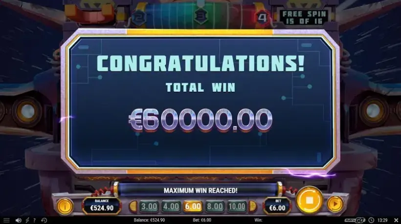 Captain Xenos Earth Adventure slot screenshot 