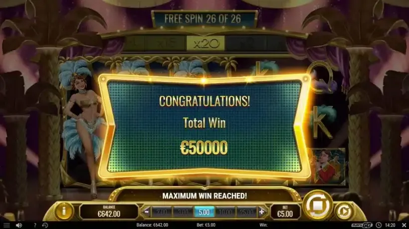 Cash-a-Cabana slot screenshot 