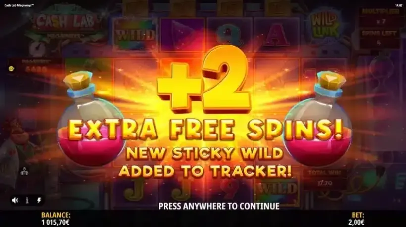 Cash Lab Megaways slot screenshot 5