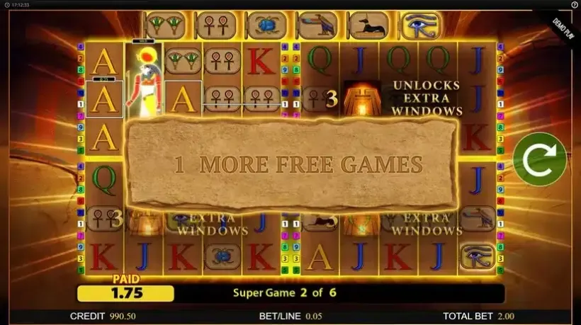Eye of Horus Power 4 Slots slot screenshot 6