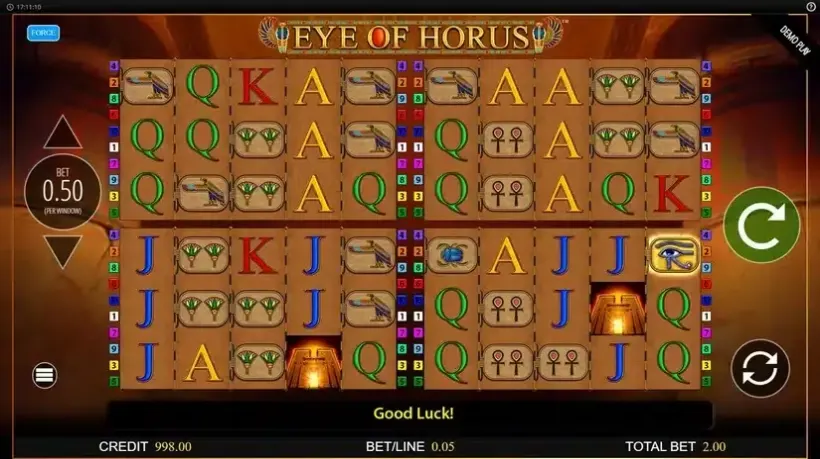Eye of Horus Power 4 Slots slot screenshot 1