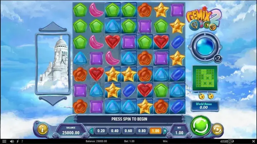 Gemix 2 slot screenshot 