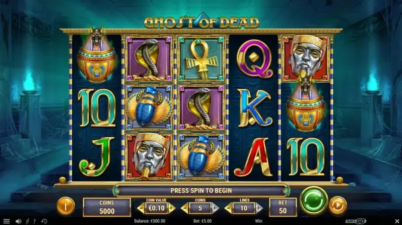 Ghost of Dead slot screenshot 
