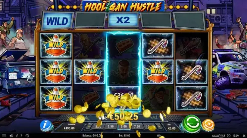 Hooligan Hustle slot screenshot 6