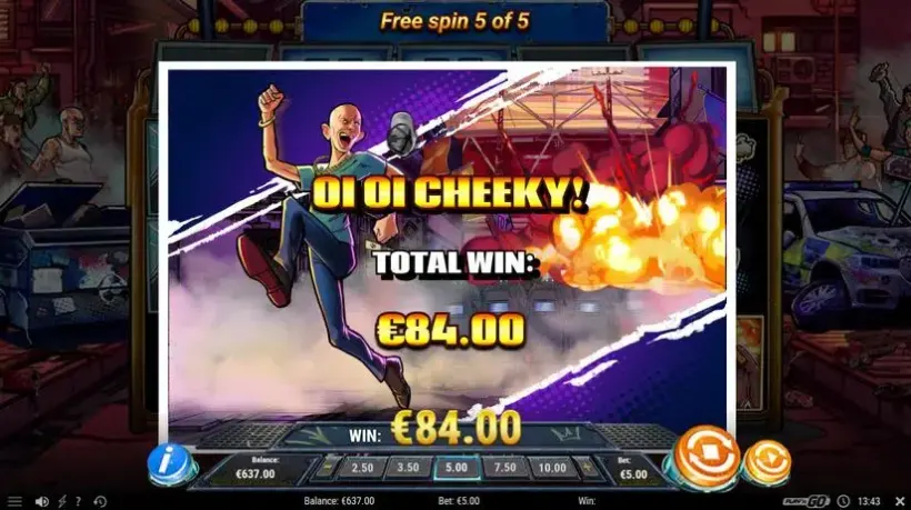Hooligan Hustle slot screenshot 7