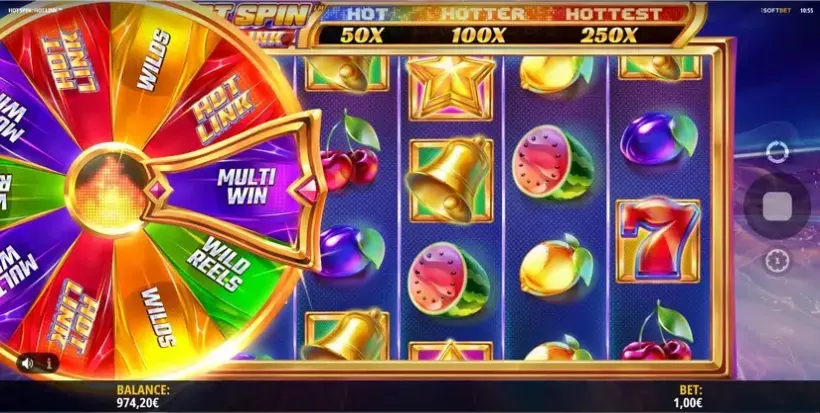 Hot Spin Hot Link slot screenshot 4