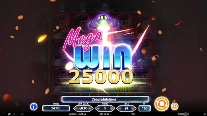 Invading Vegas slot screenshot 6