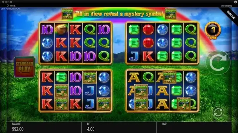 Luck O The Irish Fortune Play slot screenshot 