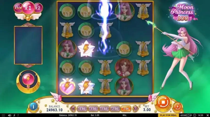 Moon Princess 100 slot screenshot 2