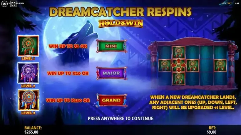 Moon Spirit slot screenshot 6