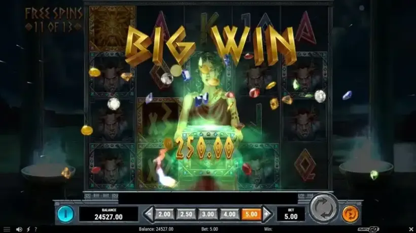 Pandora’s Box of Evil slot screenshot 