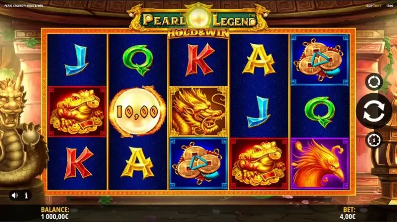 Pearl Legend: Hold&Win slot screenshot 