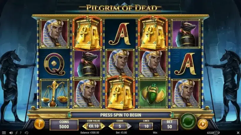 Pilgrim of Dead slot screenshot 