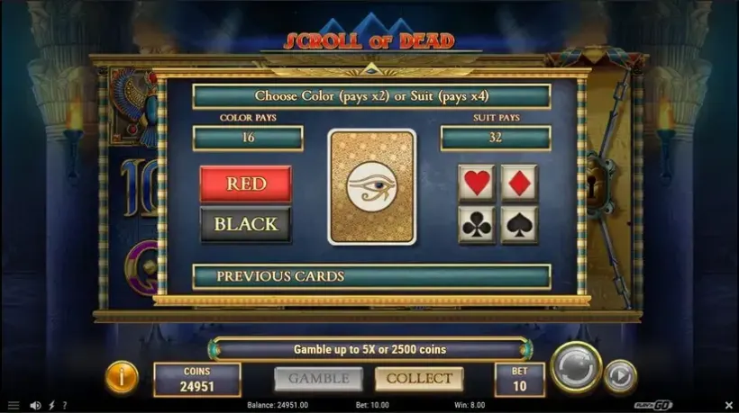 Scroll of Dead slot screenshot 3