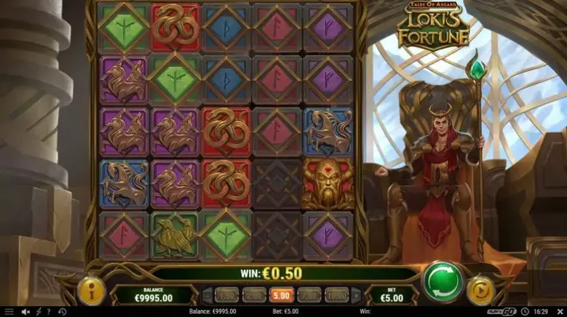 Tales of Asgard: Loki’s Fortune slot screenshot 1