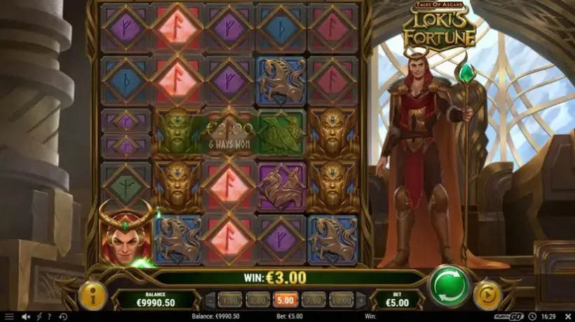 Tales of Asgard: Loki’s Fortune slot screenshot 3