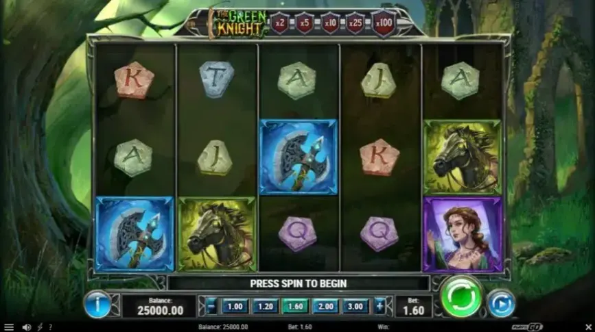 The Green Knight slot screenshot 