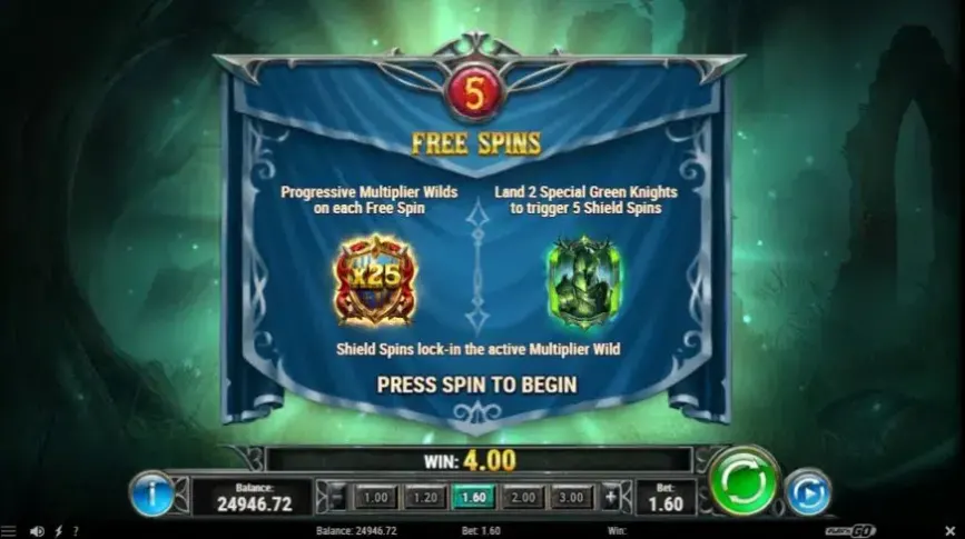 The Green Knight slot screenshot 4