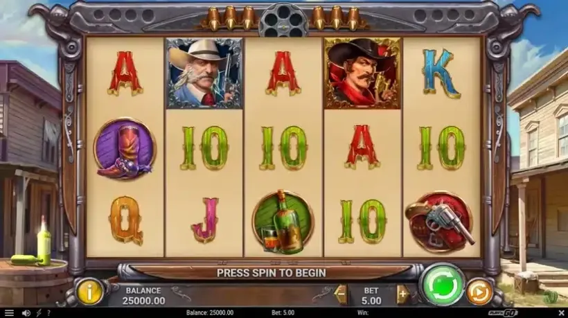 Wild Bandolier slot screenshot 