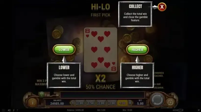 Gerard’s Gambit slot screenshot 3