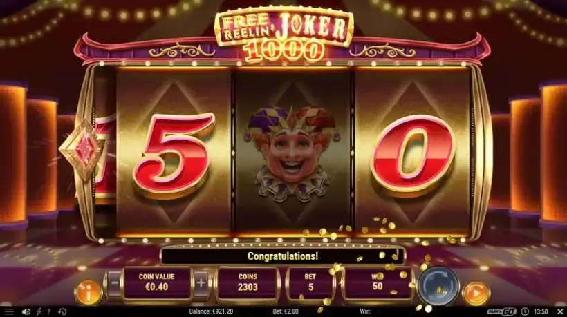 Free Reelin Joker 1000 slot screenshot 2