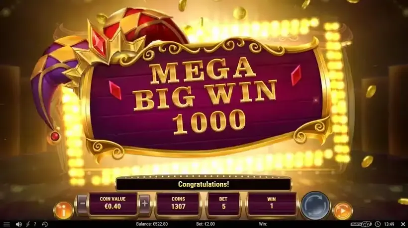 Free Reelin Joker 1000 slot screenshot