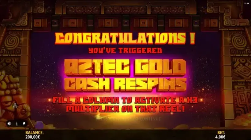 Great Aztec slot screenshot 3