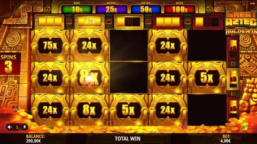 Great Aztec slot screenshot 