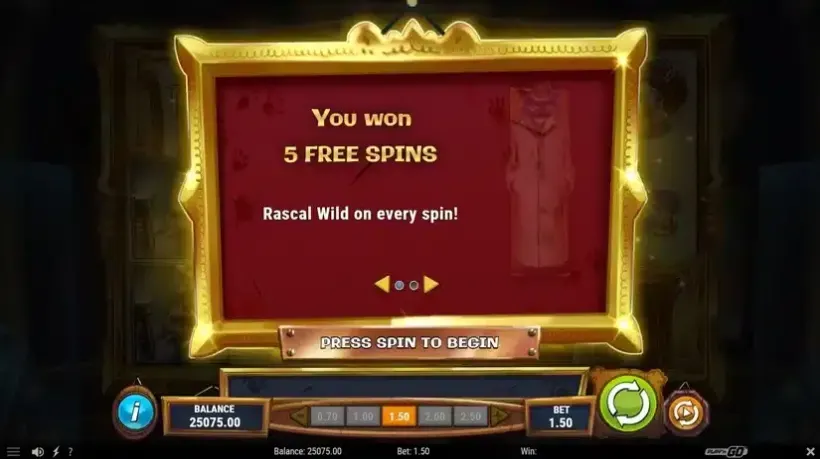 Rascal Riches slot screenshot 5
