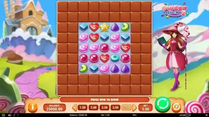 Sweet Alchemy 2 slot screenshot 