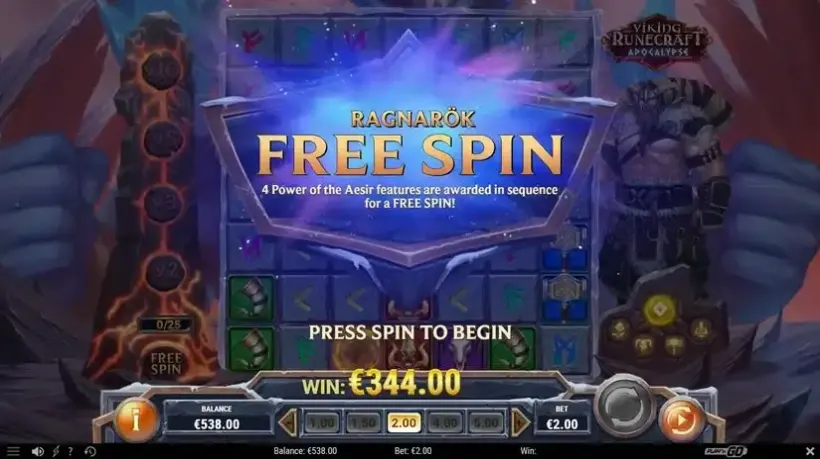 Viking Runecraft: Apocalypse slot screenshot 3