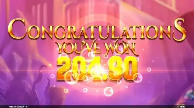 Rise of Atlantis 2 slot screenshot 