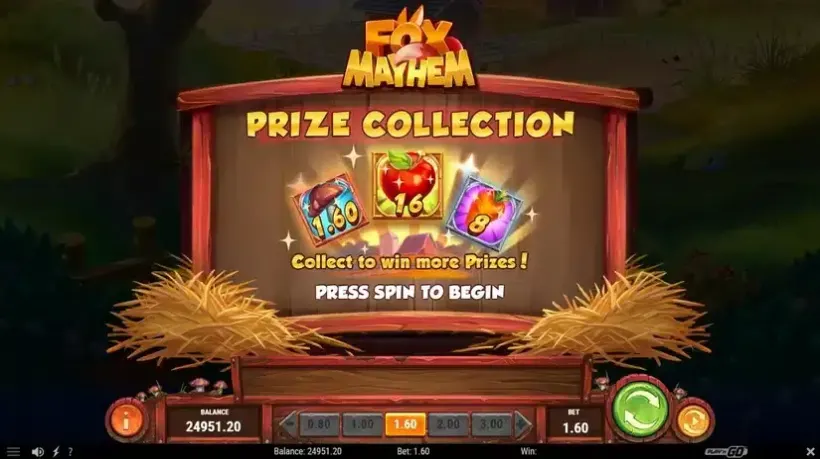 Fox Mayhem slot screenshot 3