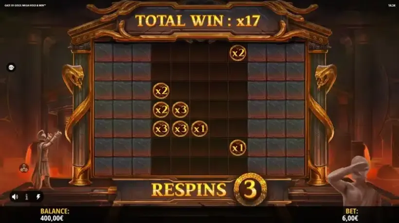 Gaze of Gold Mega Hold & Win slot screenshot 4