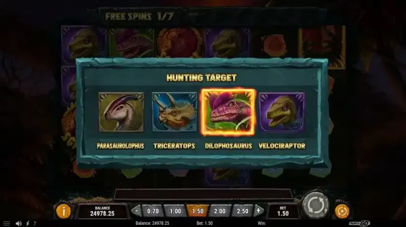 Raging Rex 3 slot screenshot 5