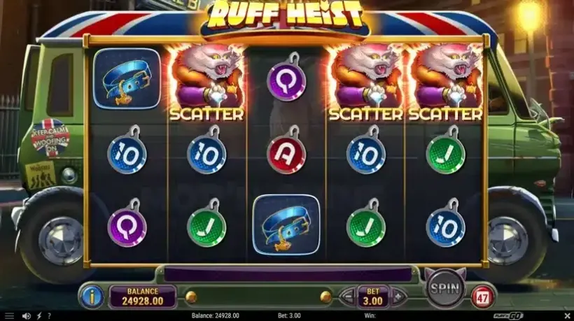 Ruff Heist slot screenshot 4