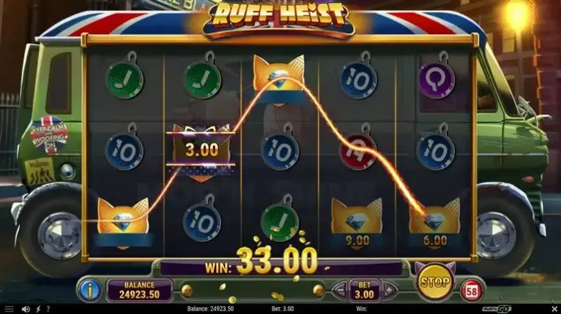 Ruff Heist slot screenshot 3