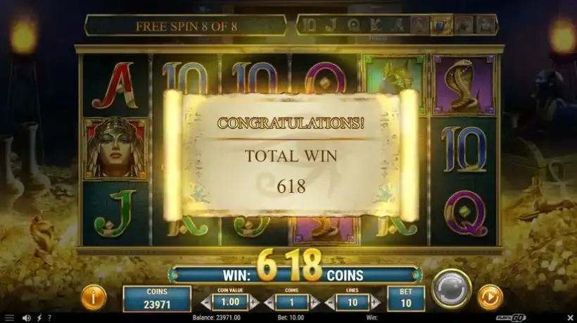 Secret of Dead slot screenshot 