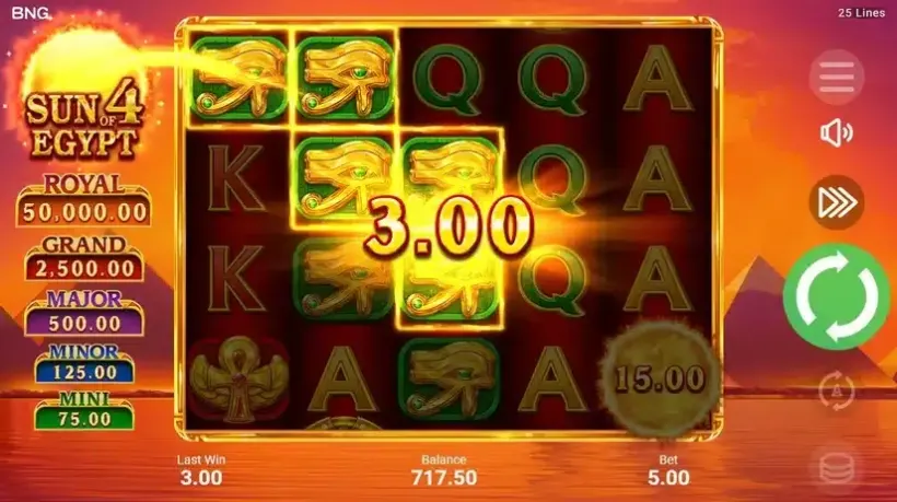 Brilliant Wilds slot screenshot 