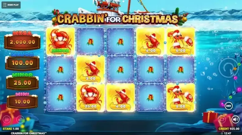 Crabbin’ For Christmas slot screenshot 4