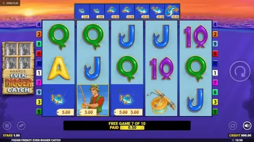 Fishin’ Frenzy Even Bigger Catch slot screenshot 4