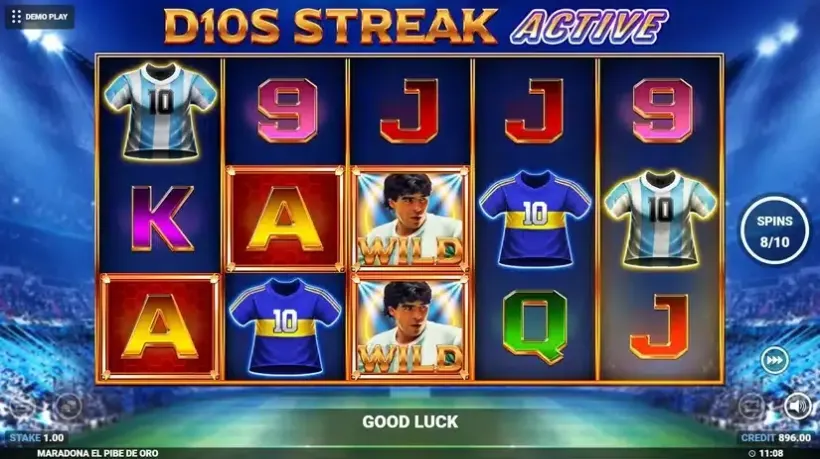 Maradona El Pibe De Oro slot screenshot 4