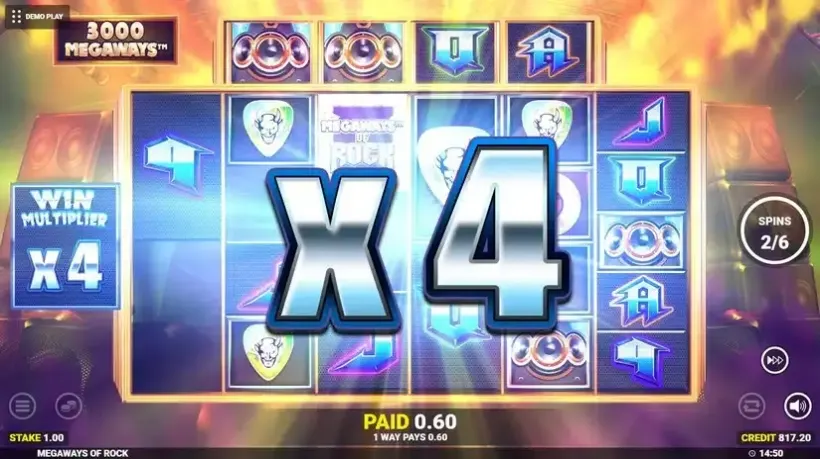 Megaways of Rock slot screenshot 4