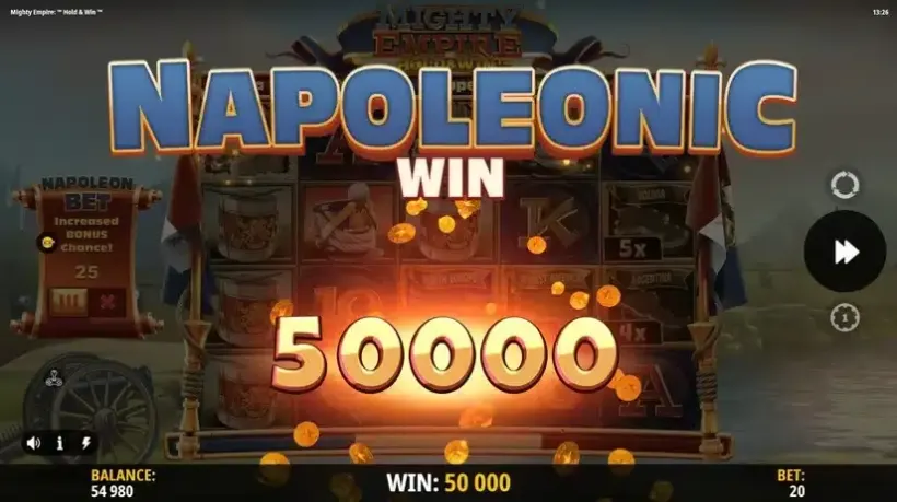 Mighty Empire Hold & Win slot screenshot 7