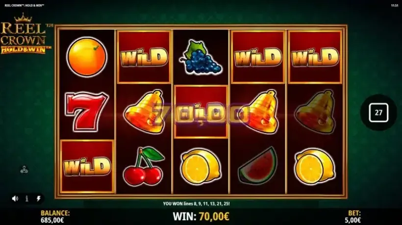 Reel Crown: Hold & Win slot screenshot 3