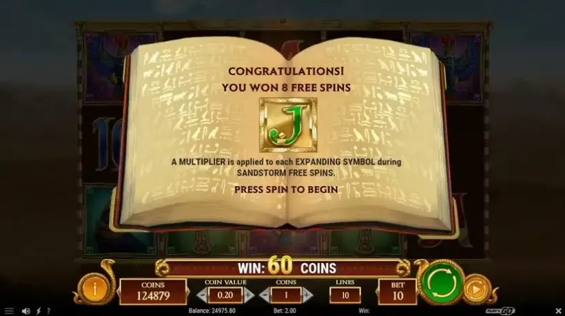 Scales of Dead slot screenshot 2