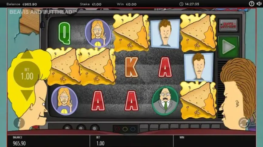 Beavis and Butt-Head slot screenshot 4