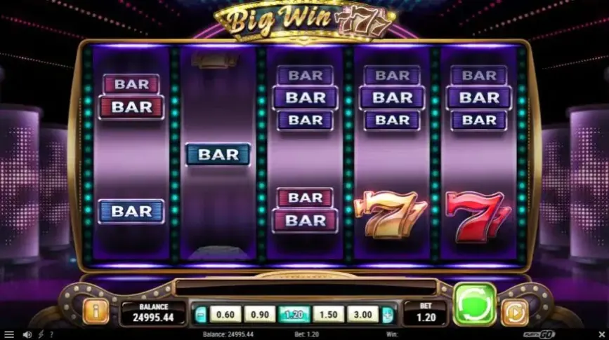Big Win 777 slot screenshot 